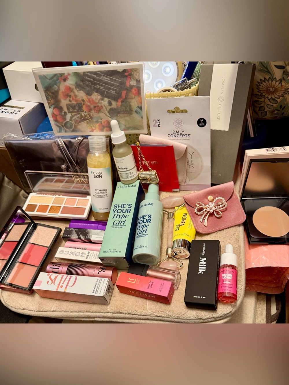 HUGE Bundle of Makeup, Skincare, Tools and Accessories NEW